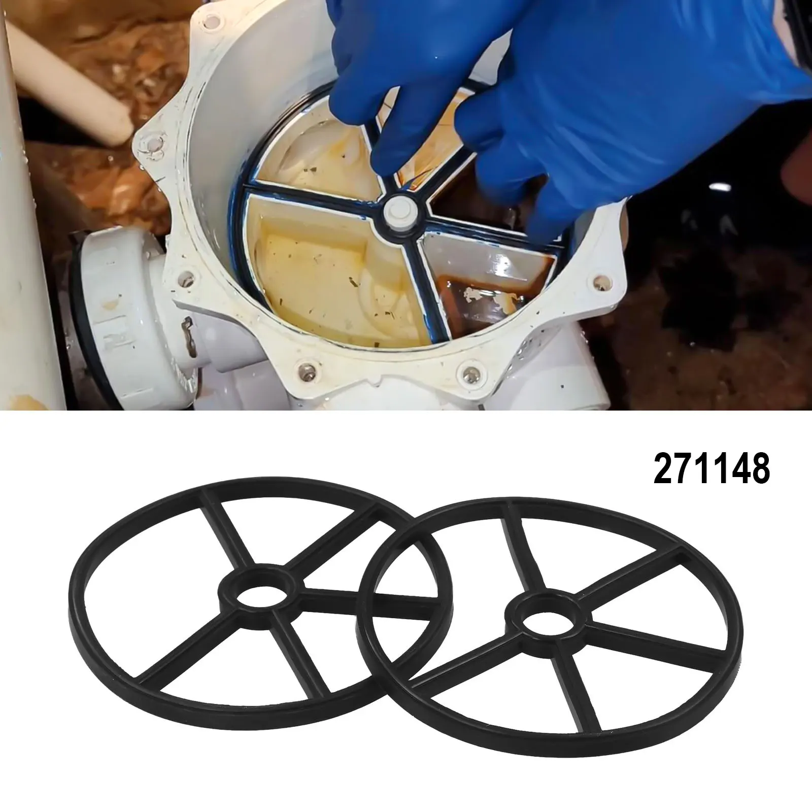 Diverter Gasket Easy To Install For Pentair 2-Inch for H Series Replacement Accessories For Spa Multiport Valve