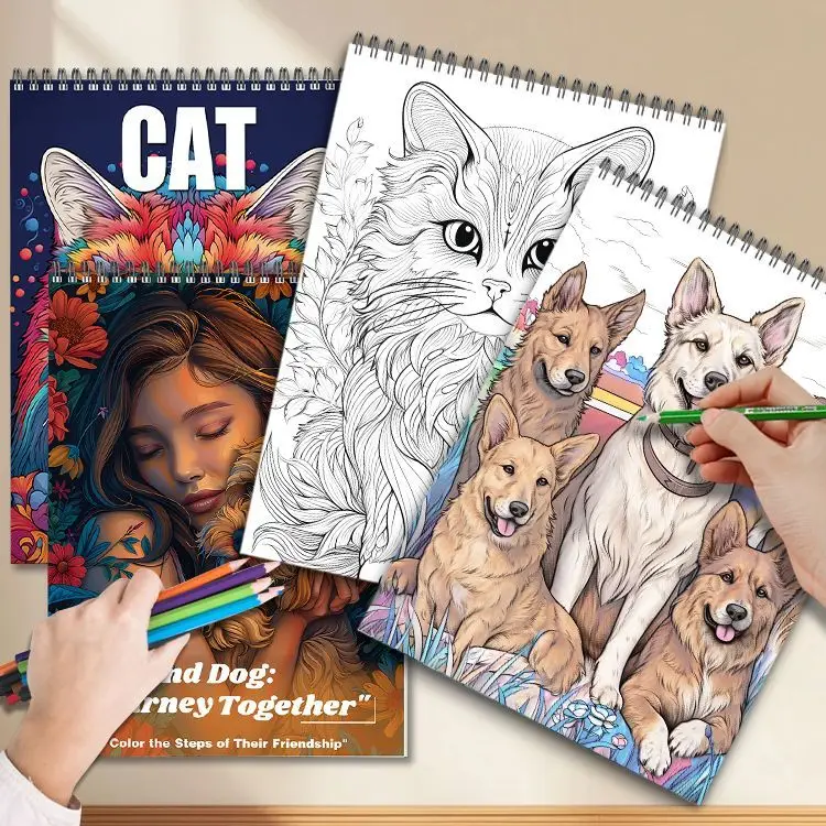 

DIY граффити кошка ручной работы книга для рисования книга для рисования декомпрессия для взрослых декомпрессия креативная книжка-раскраска