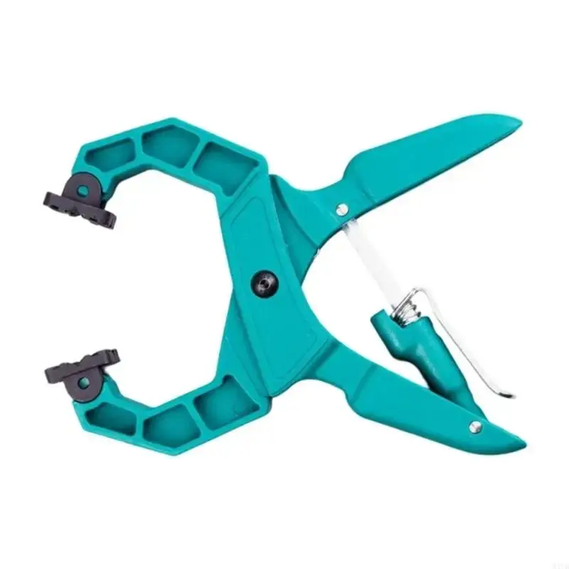A19F-Flexible Positioning Tool Clamp 0 To 180 Degree For Complex Shaped Objects Fixation Cyan