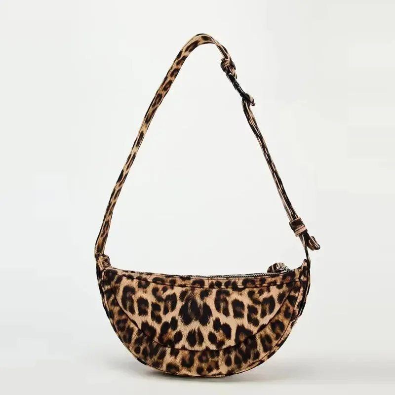 

Autumn New Arrivals Women's Leopard Pattern Chest Bag Trend High Quality Shoulder Crossbody Bag Hobo Purses Handbag Shopper 2024