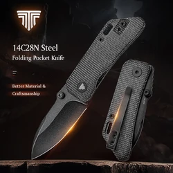 TRIVISA Small Folding Knife with Clip,Mini Pocket Knife for Men, 2.32
