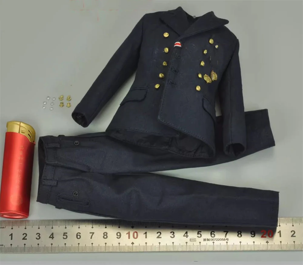 

1/6 DID D80149 WWII Series Dress Uniform Tops Pant Coat Medal Toys Model Not Real For 12" Action Figure Doll Scene Component