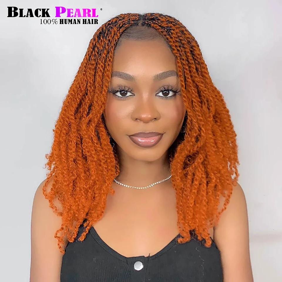 Gengibre laranja extensões remy peruano afro kinky em massa cabelo humano para trança cor natural cabelo humano em massa para trança