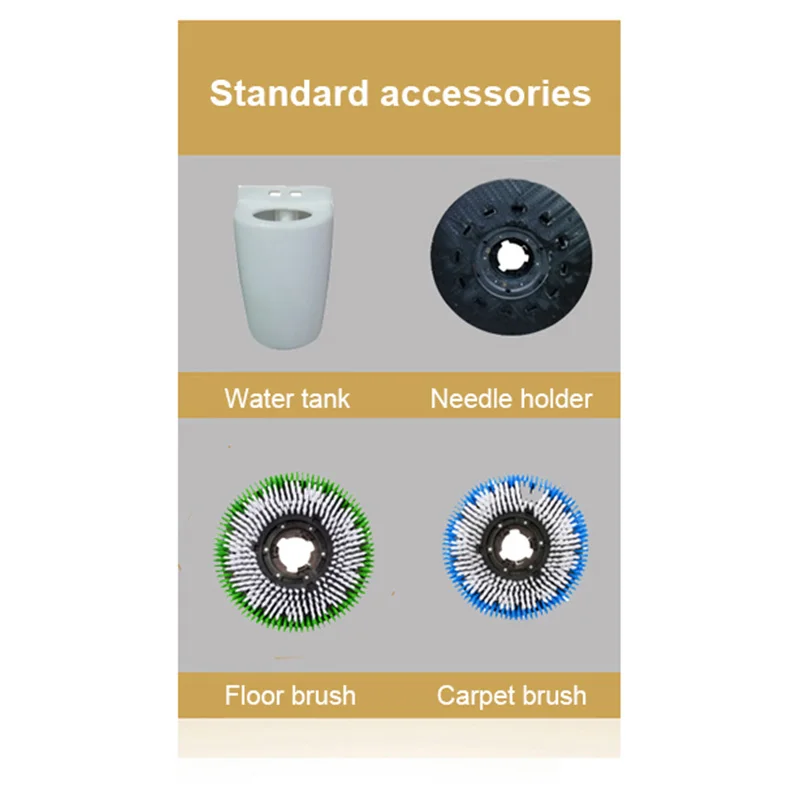 GS-17B 2HP Stone Renovation Machine 17 Inch High Efficiency Single Disc Scrubber Floor Polishing Machine