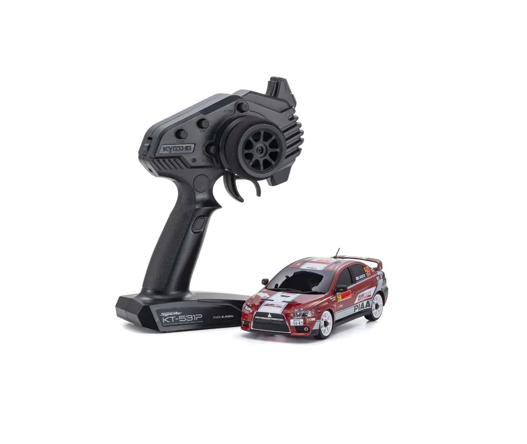 

MINI-Z AWD MITSUBISHI LANCER EVOLUTION X MITSUBISHI MOTORS DEALER TEAM PWRC2008 32632M