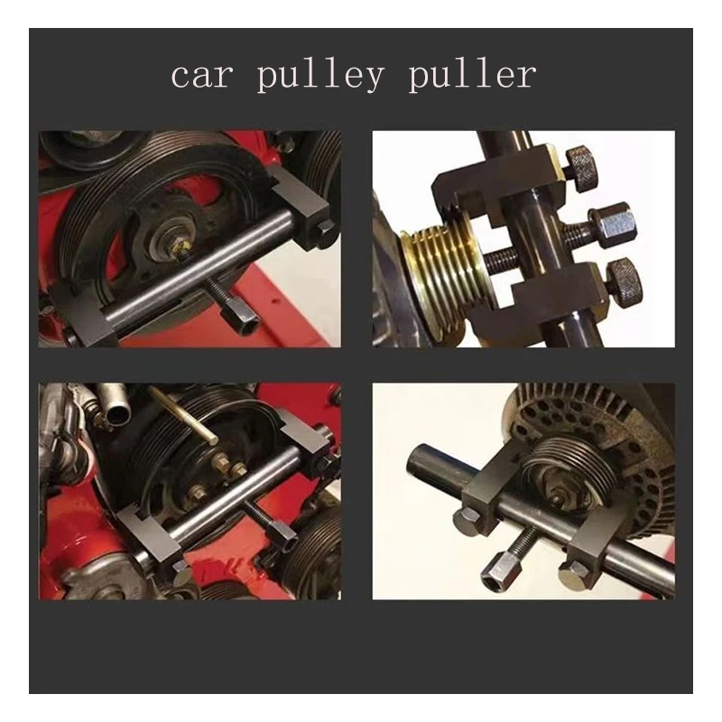 Threaded Crankshaft Pulley Removal Tool Dismantling Generator Pulley Puller Timing Pulley Removal Tool