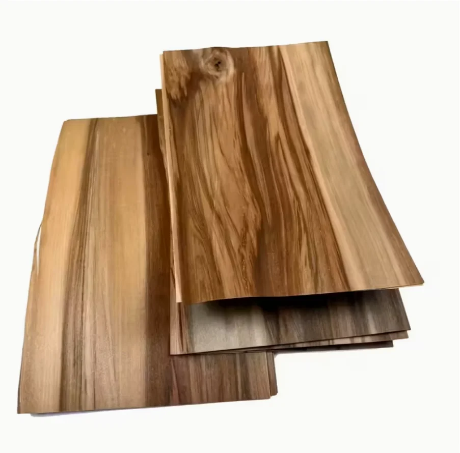 

4pcs 0.5MM Thick Natural Apple Wood Veneer Sheets Suitable for Marquetry And Patchwork Art 300x180mm