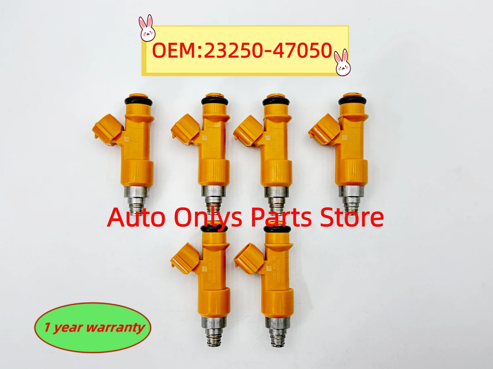 

6pcs High Quality 23250-47050 Fuel Injector For Nissan Maxima maltima Murano 350Z 3.5L 2325047050 cars accessories