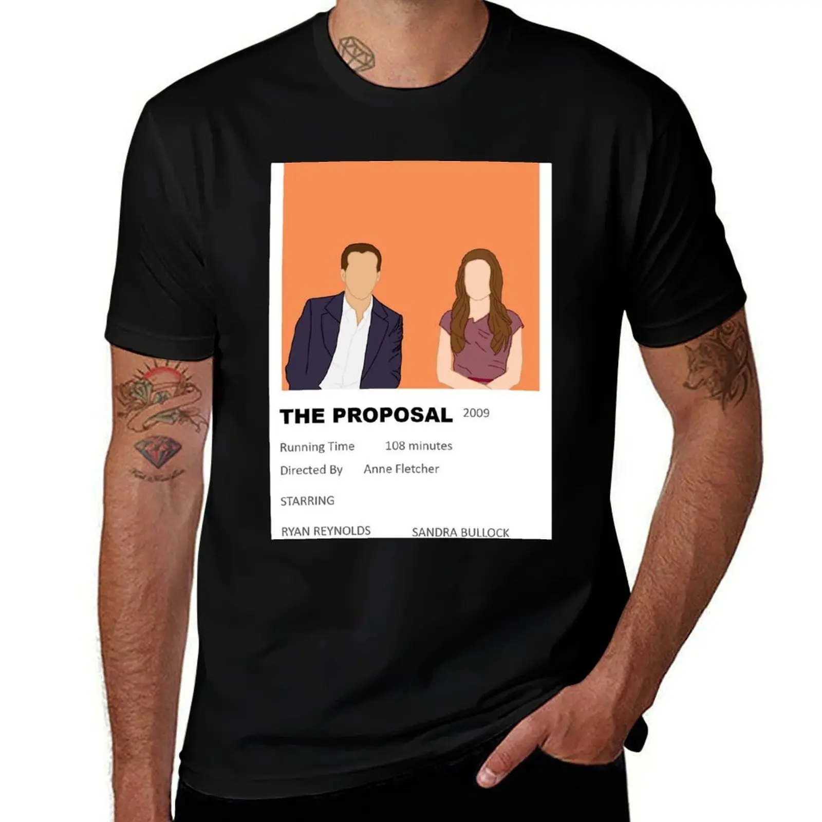 The Proposal Minimalist Movie Poster T-Shirt Casual Daily Graphic Tee