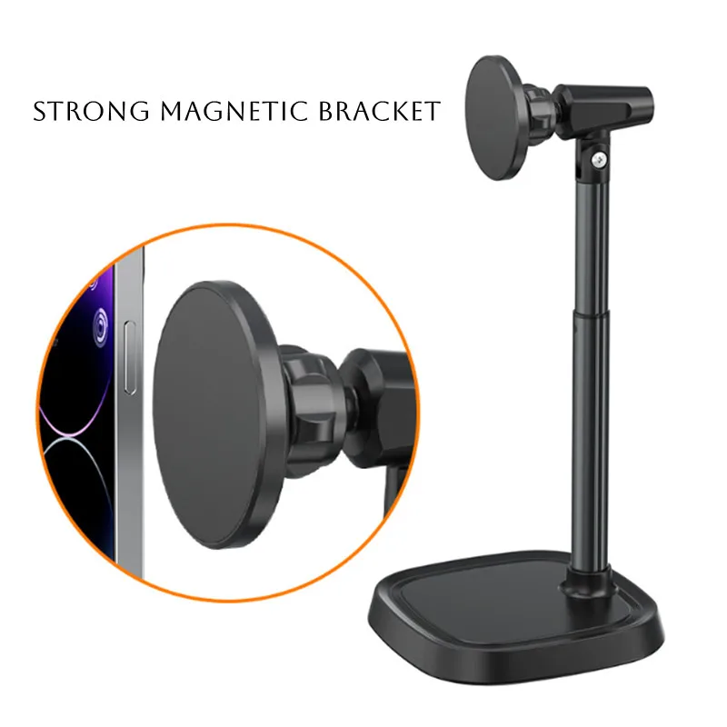 

Adjustable Mobile Bracket Aluminum Alloy Desk Cellphone Holder Support for Magnetic Phone Standfor Xiaomi Huawei Iphone Samsung