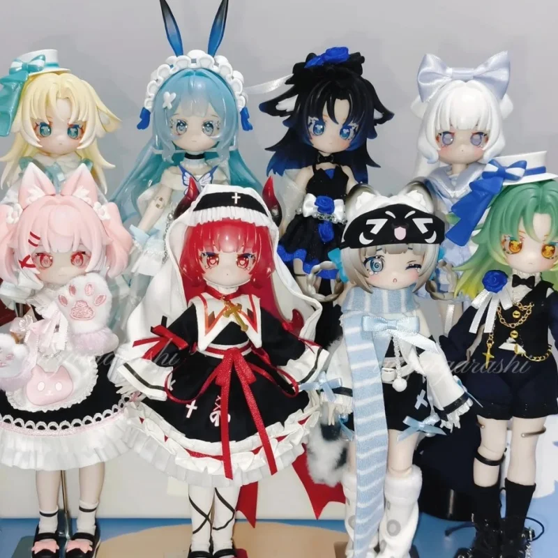 

Оригинальная коллекционная аниме-фигурка Sakura Park 1/12 BJD из серии Start Again, шарнирная, в слепой коробке, модель-статуэтка, подарок