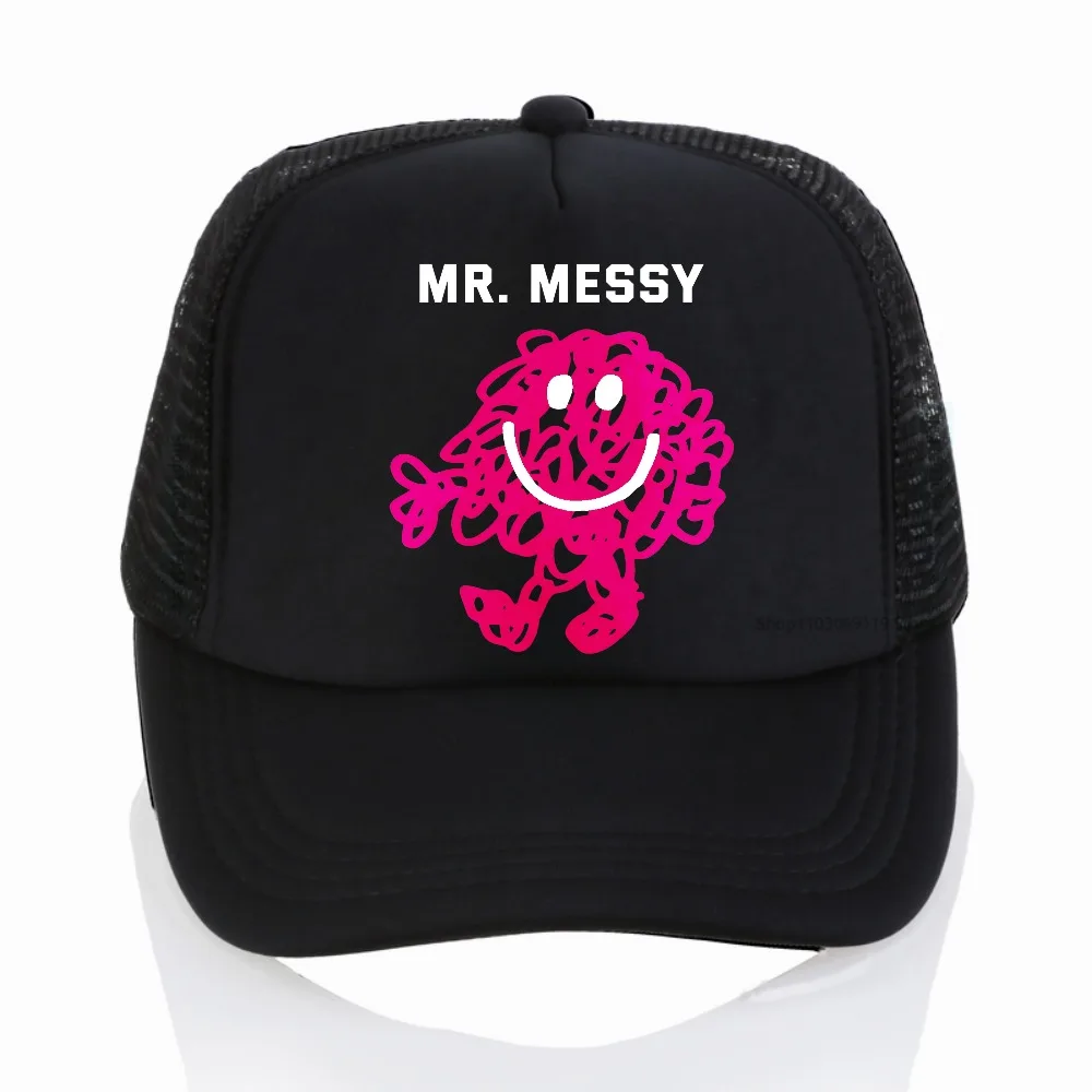 

Men Women Mr Messy Mr Men Little Miss baseball cap foam party Hat tea Hat Cosplay derby hat Women's Hats For The Sun Men's caps