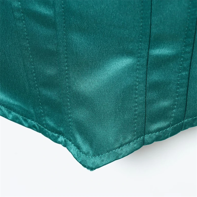 KEYANKETIAN 2026 ربيع جديد المرأة الظهر الصليب تعادل الأشرطة مزين حمالة مشد فستان قصير موضة مثير مائل الرقبة فساتين