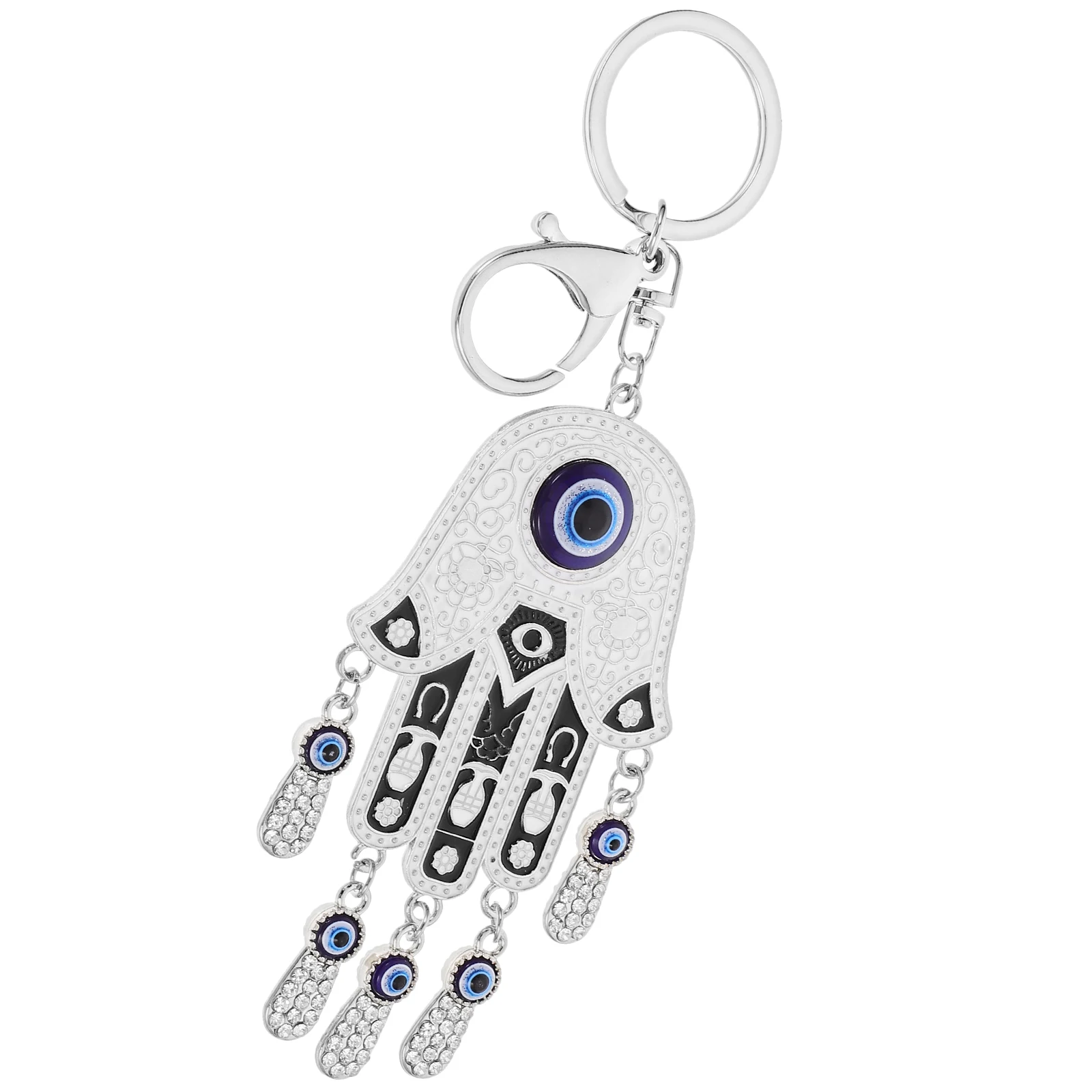 

's Eye Keychain Decoration Hand Cute Decorate Bag Keyring Cool Keyrings Pendant Keychains Zinc Alloy Charm Decorative