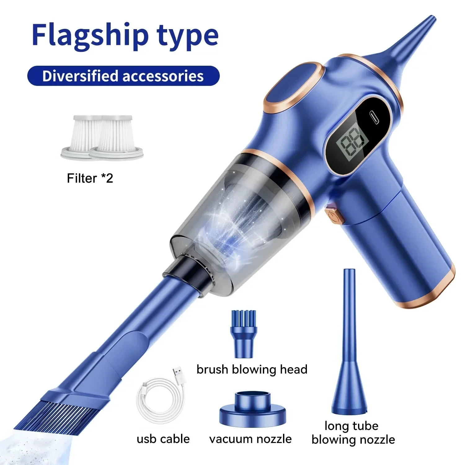 Xiaomi Youpin 95000 Pa 5 in1 Draadloze Stofzuiger Auto Draagbare Robot Stofzuiger Handheld Voor Auto Huishoudelijke Apparaten