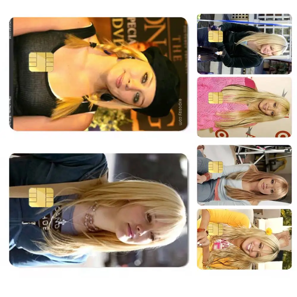 Singer Hilary-y Duff Credit Card HD Stickers Premium matte film effectively prevents fingerprints and daily abrasion.