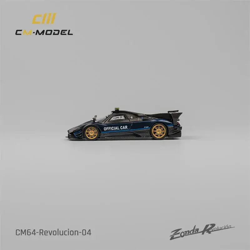 CM MODEL 1:64 Zonda Revolucion SafeCar Dark Blue Diecast Model Car