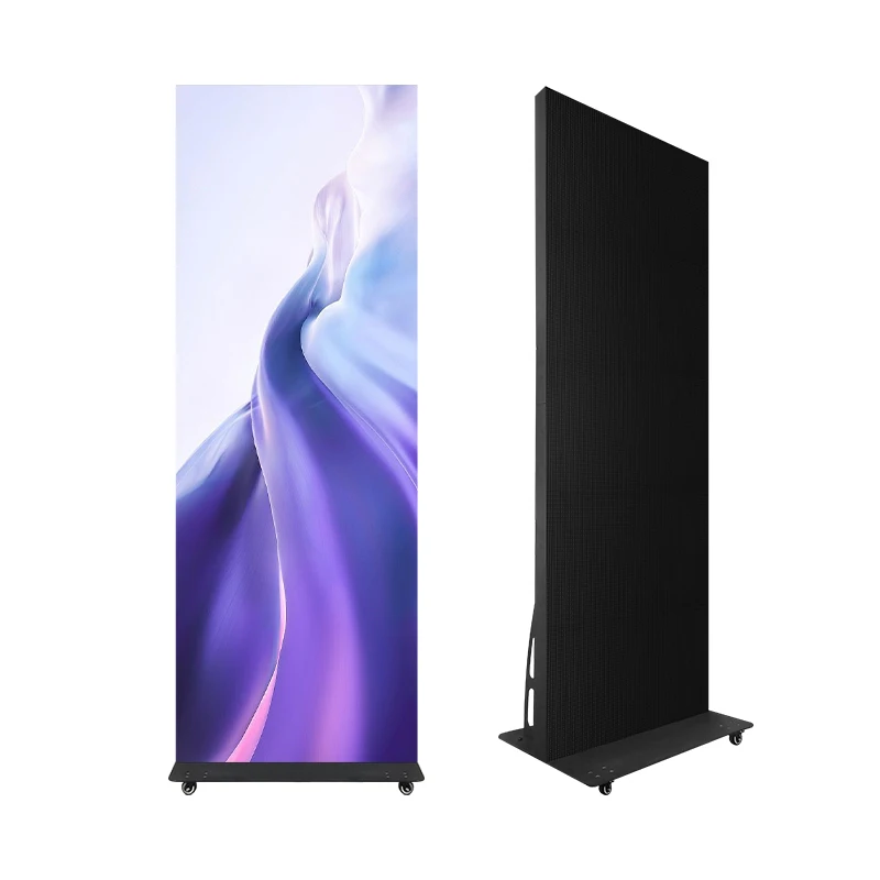 Full Color P1.86 P2 P2.5 LED Display, HD LED Poster Screen for Digital Signage & Advertising