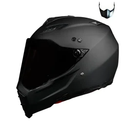 Casco profesional De Motocross, protector De cabeza para moto todoterreno, punto De cruz, color negro mate, CE