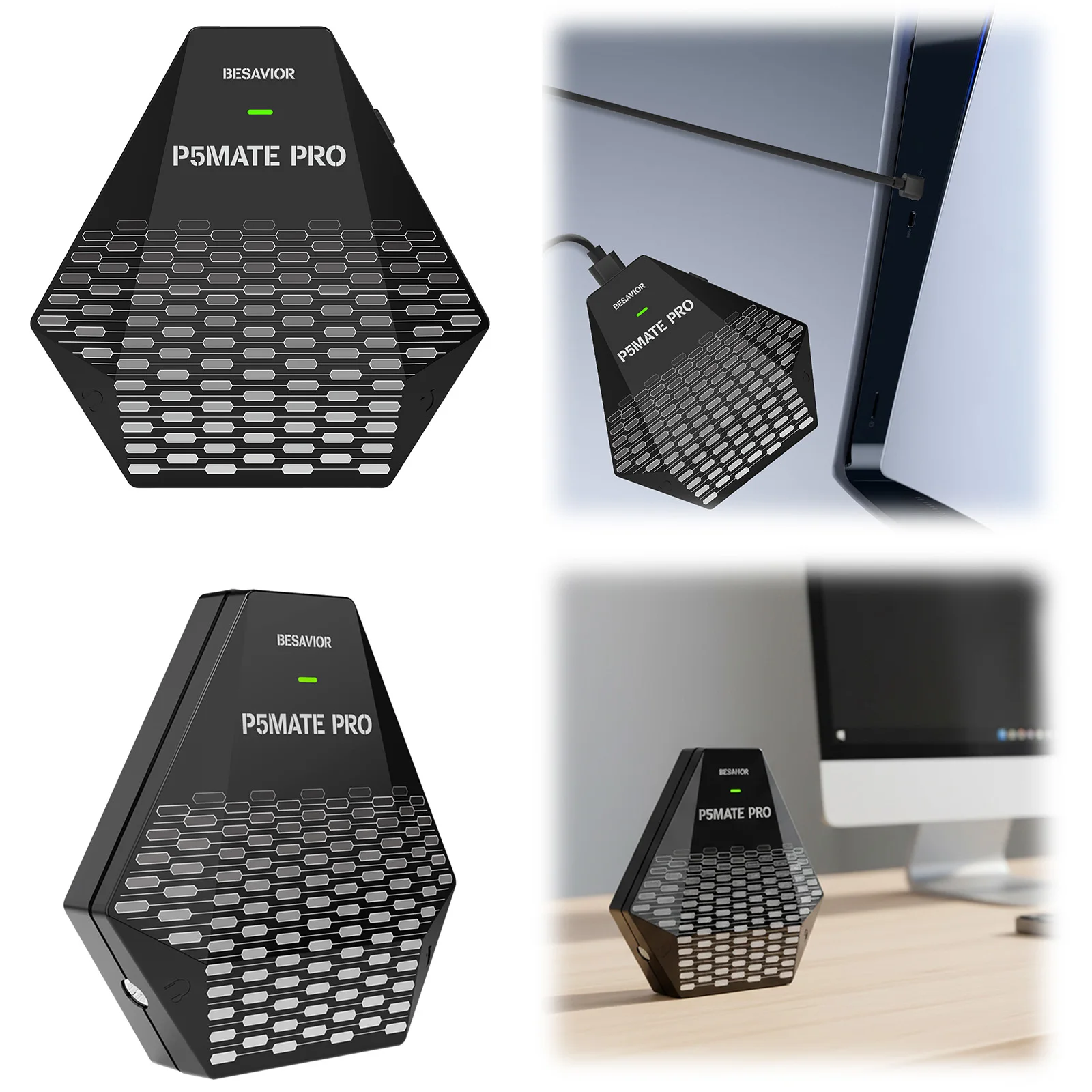 

Конвертер для игровой консоли PS5 P5 Mate Pro: беспроводной адаптер USB/BT5.0, эмулятор для конвертации геймпадов, неограниченное количество игровых компонентов