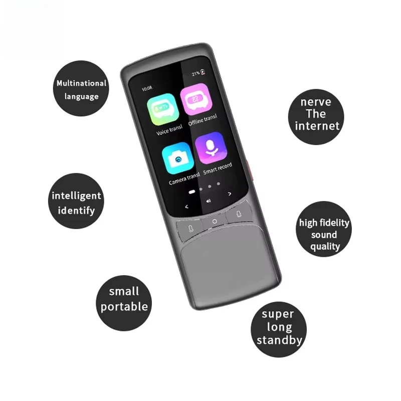 

AI Electronics Translator Machine 4g Arabic Vietnamese Smart Translator 138 Languages Offline/Online Voice Photo Translator