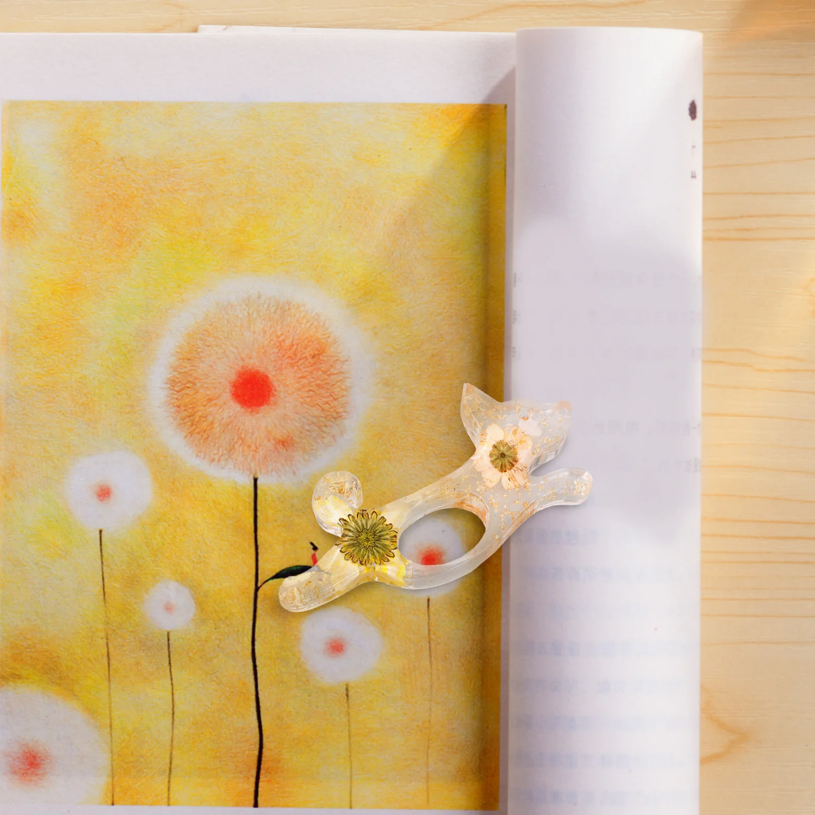 

Dog Shaped Thumb Book Holder Reusable Bookmark For Reading Smooth Page Spreader Tool Book Lovers Gift Students Writers