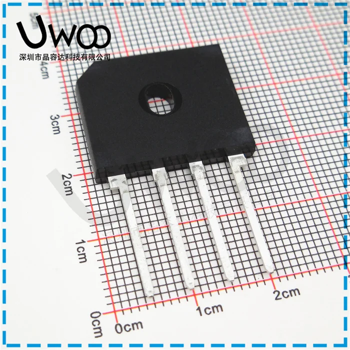 100% Original nuevo GBU1007 1007 10A 1000V GBU-4 KBJ1008G 10A 800V GBU-4