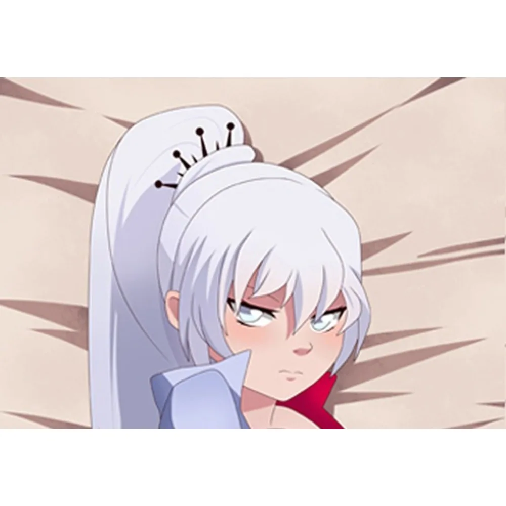 Double Side Printed Long Pillow Shell Weiss Schnee Anime Character Body Pillow Cover