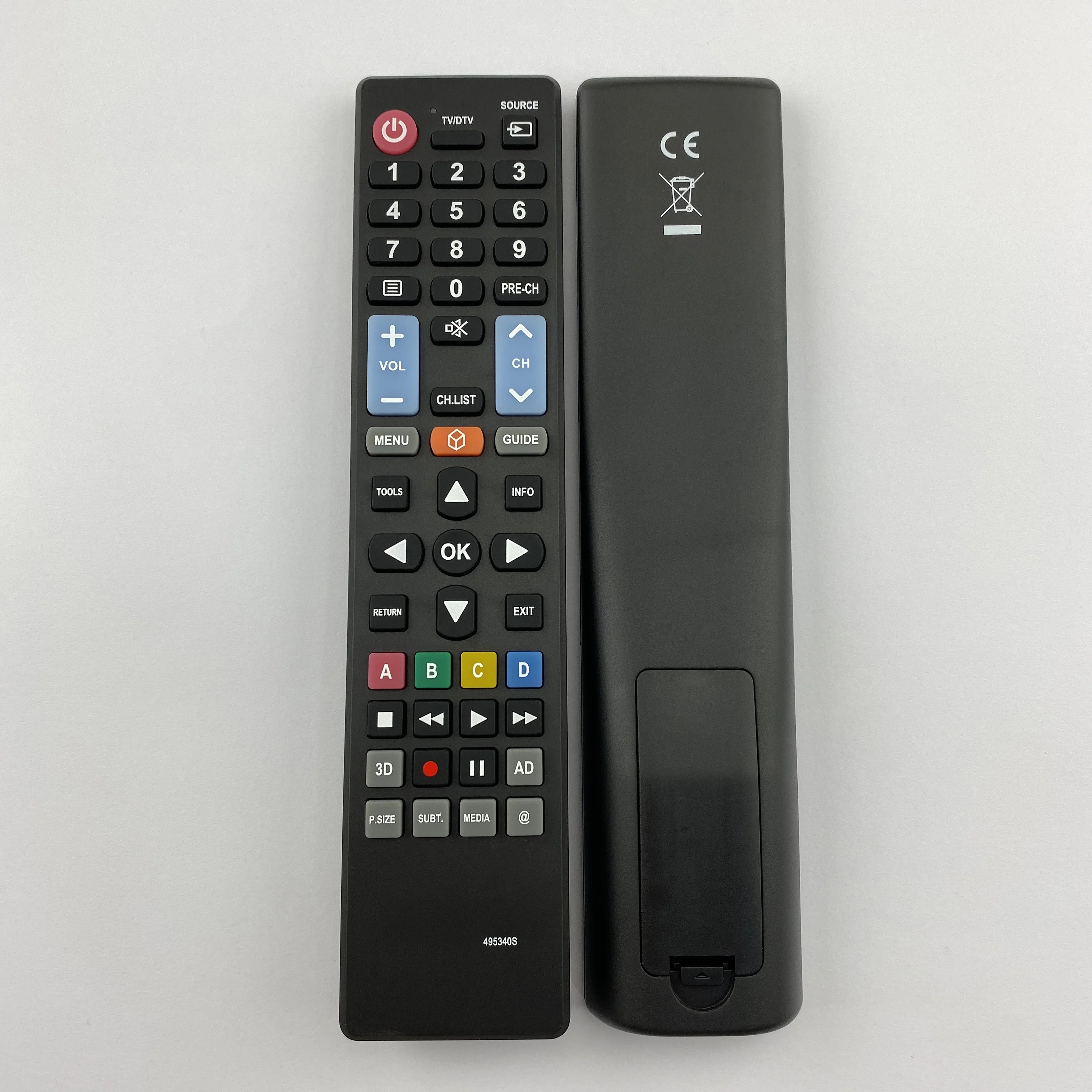 New 495340S Infrared Remote Control for METRONIC Televisions Suitable for Various Models