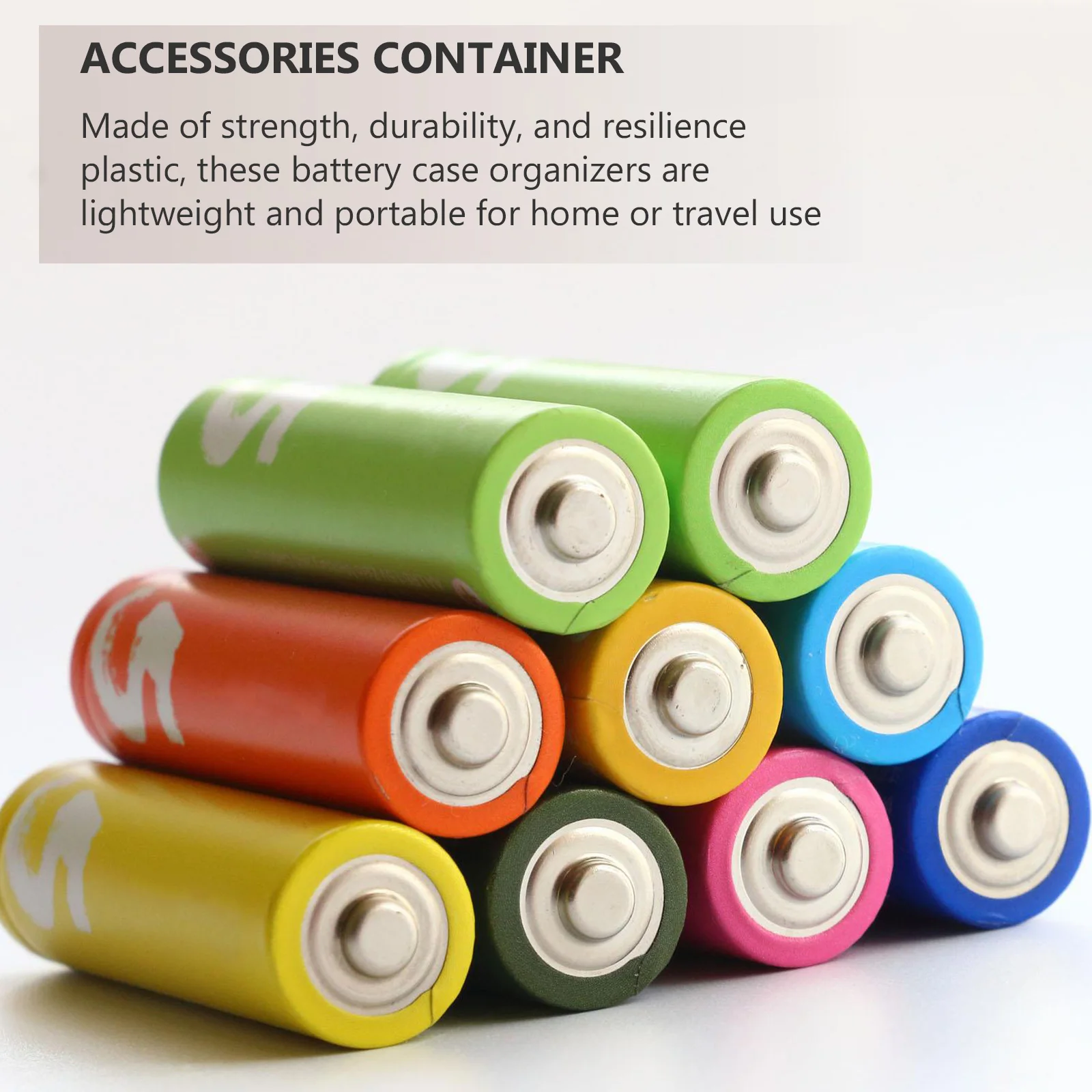 

30 Pcs Case Storage Container Organizer Batteries Holder Bead Compact Plastic