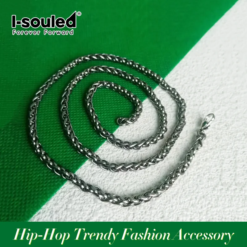 

Ожерелье-цепочка из чистого титана, легкое, водонепроницаемое, противоаллергическое, подходит как для мужчин и женщин.