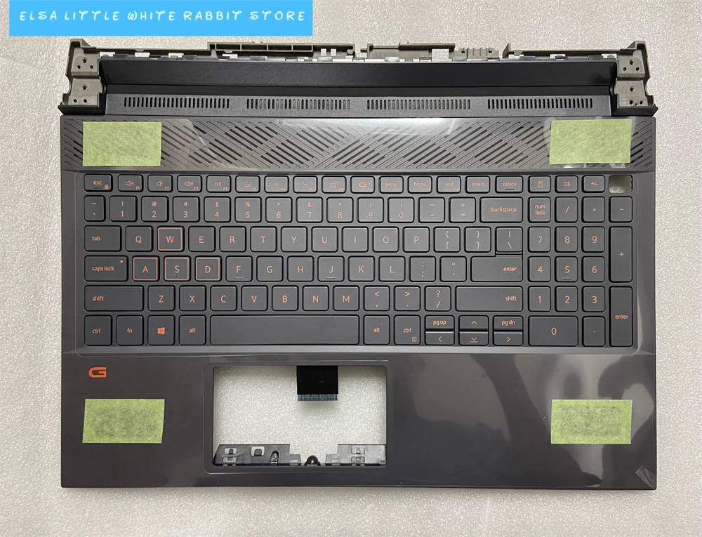 FOR Dell Inspiron 15 G15 5510 5511 5515 Palmrest Upper Case with Backlit KeyboardV256H 0V256H