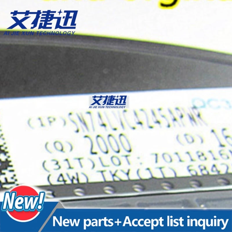 50Pcs 100% New and original SN74LVC4245APWR 74LVC4245A silk-screen LJ245A TSSOP24 OCTAL BUS TRANSCEIVER AND 3.3-V large stock