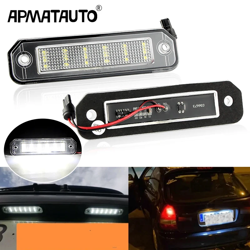 2Pcs Led License Pl… - image