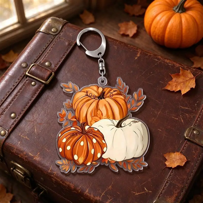 Double-sided Clear Print Smooth Edges Not Easy To Fade Cute Aesthetic Design Cute Clear Anime Vintage Acrylic Keychain 5cm