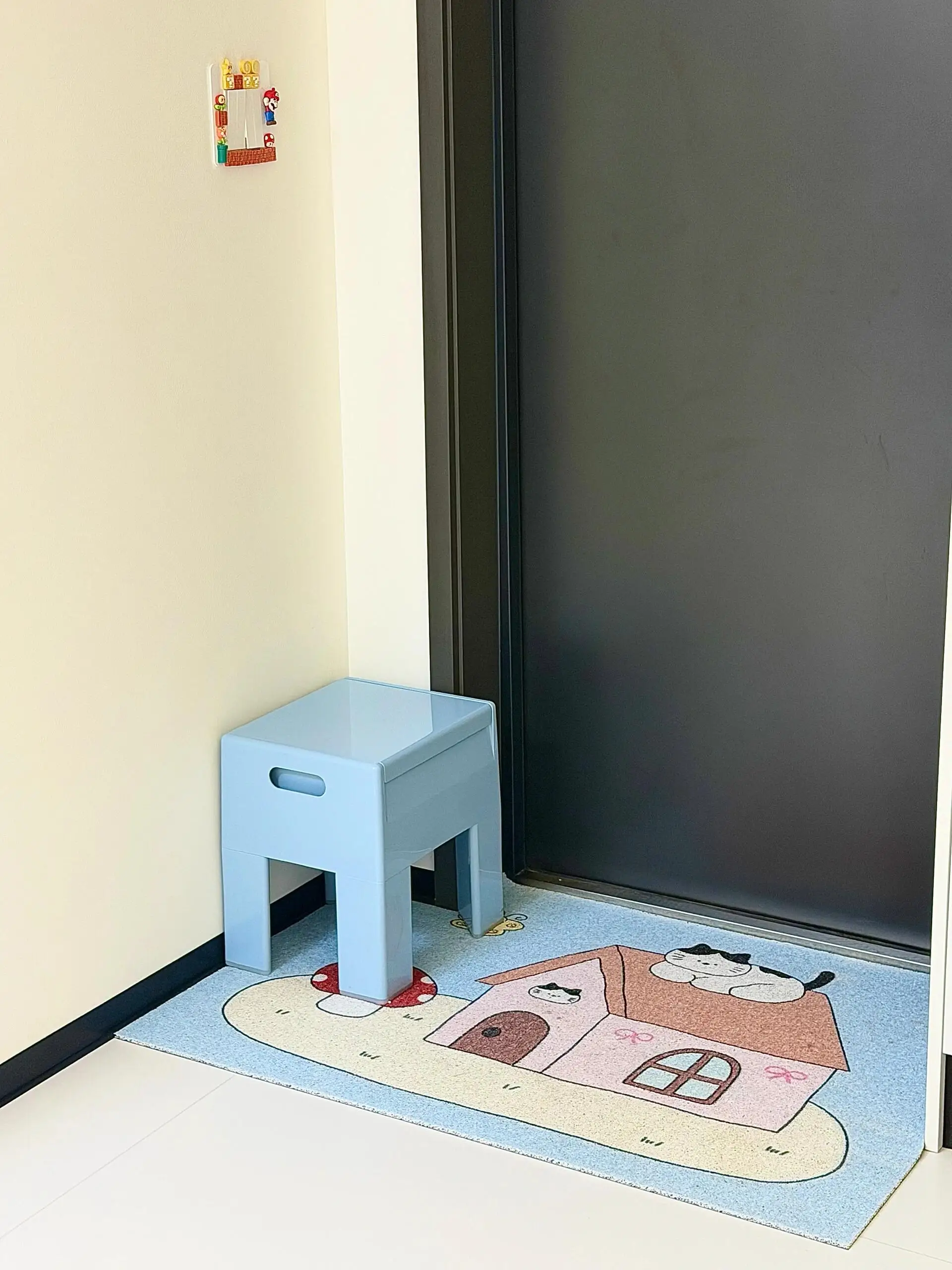 Korean Style Door Mat Indoor Outdoor Entrance Mat Dust Removal Anti Slip Shoe Changing Rug Customizable Size And Shape