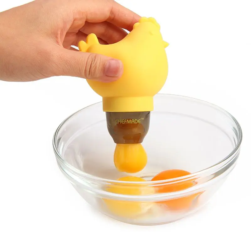 Séparateur d'oeufs mignon créatif, outils de cuisine ménagers, séparateur de blanc d'oeuf et de