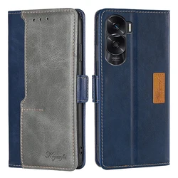 Leather Wallet Book Case for Honor 90 80 70 60 50 30 20 Pro Flat GT SE 90 Lite 30S Magnetic Flip Phone Case with Card Slots
