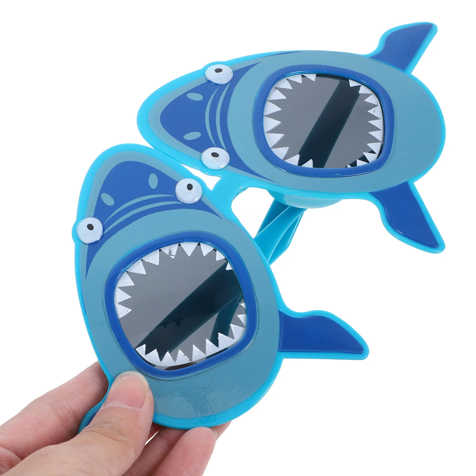 

Shark Decorative Glasses Funny Sunglasses Party Accessories Hawaiian Theme Beach Supplies Novelty Photo Props Tropical