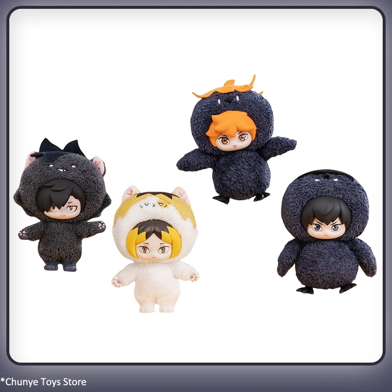 

Genuine GONG Haikyuu!! Garbage Dump Battle Series Yu Nishinoya Tadashi Yamaguchi Shoyo Hinata Vinyl Plush Pendant Gift In StocK