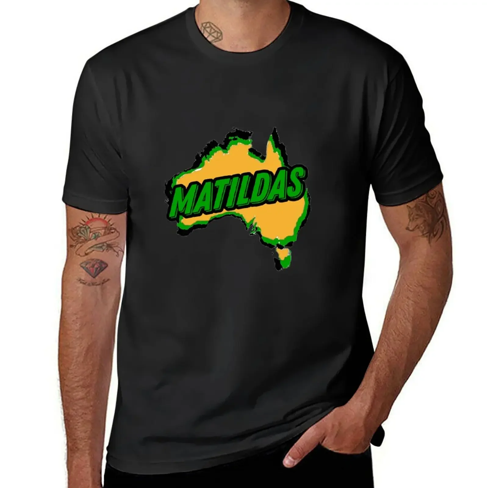 

Matildas T-Shirt graphic tee shirt Aesthetic clothing tees sweat men clothes