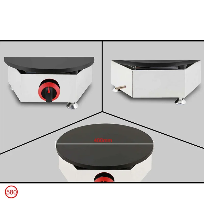 220V Crepe Maker: New Model Crepe Maker, Crêpe Pan, 40CM Automatic, Ready-to-Eat Electric Crepe Maker NP-580