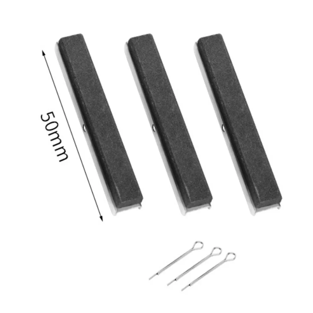 Engine Cylinder Hone Stone Set 3Pcs with 3 Arm Honing Stones Tool for Engine Cylinder Metal Burr Removal and Longevity