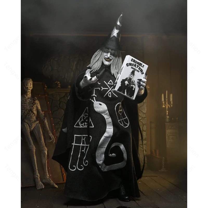 สินค้าพร้อมส่ง】ของแท้จาก NECA 56092 ตุ๊กตาแอ็คชั่นฟิกเกอร์แบบขยับได้ รุ่น Rob Zombie Zombo ขนาด 8 นิ้ว จากซีรีส์ The Munsters พร้อมแขนผ้า