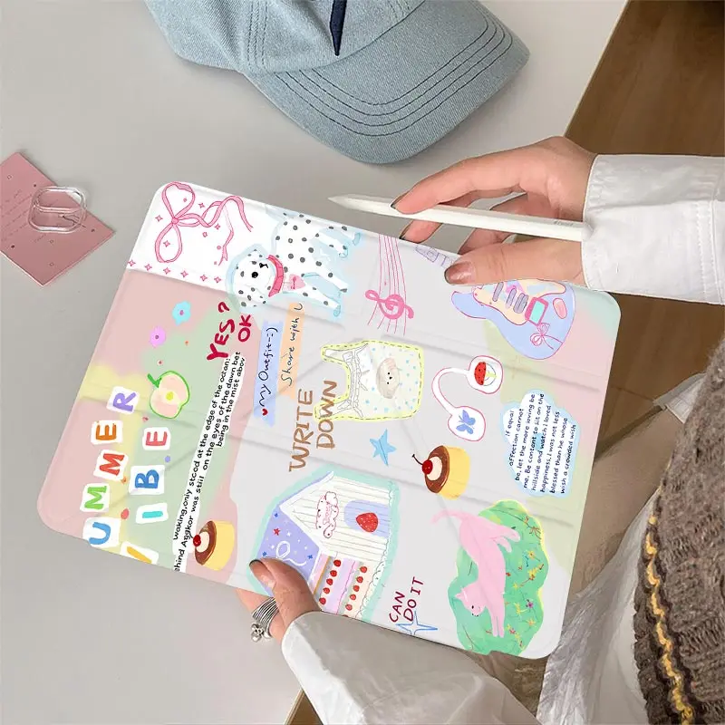 Multi View Angles 3+Y Fold Case For OPPO PAD Air 5 12.1 OnePlus PAD2 12.1 OPPO PAD 2/3 11.6 PAD5/6 12.1 OPPO PAD Air2 11.4