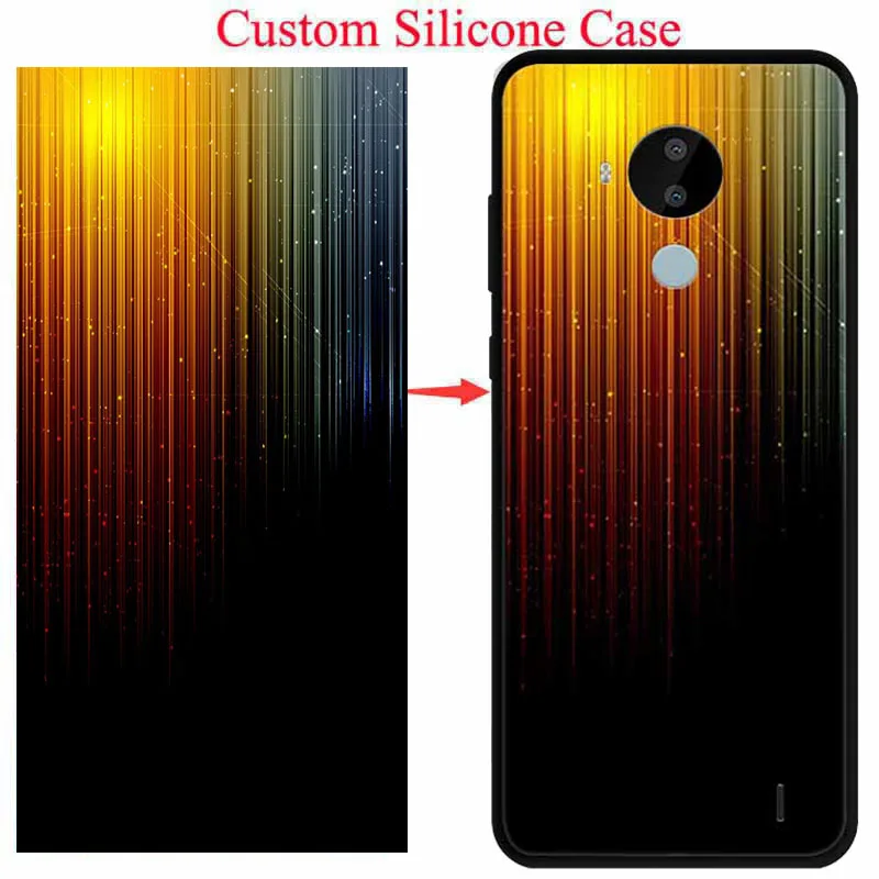 Funda de silicona personalizada DIY para Nokia C30 C20 Plus foto personalizada teléfono Couqe para Nokia C1 Plus Nokia C21 Fundas
