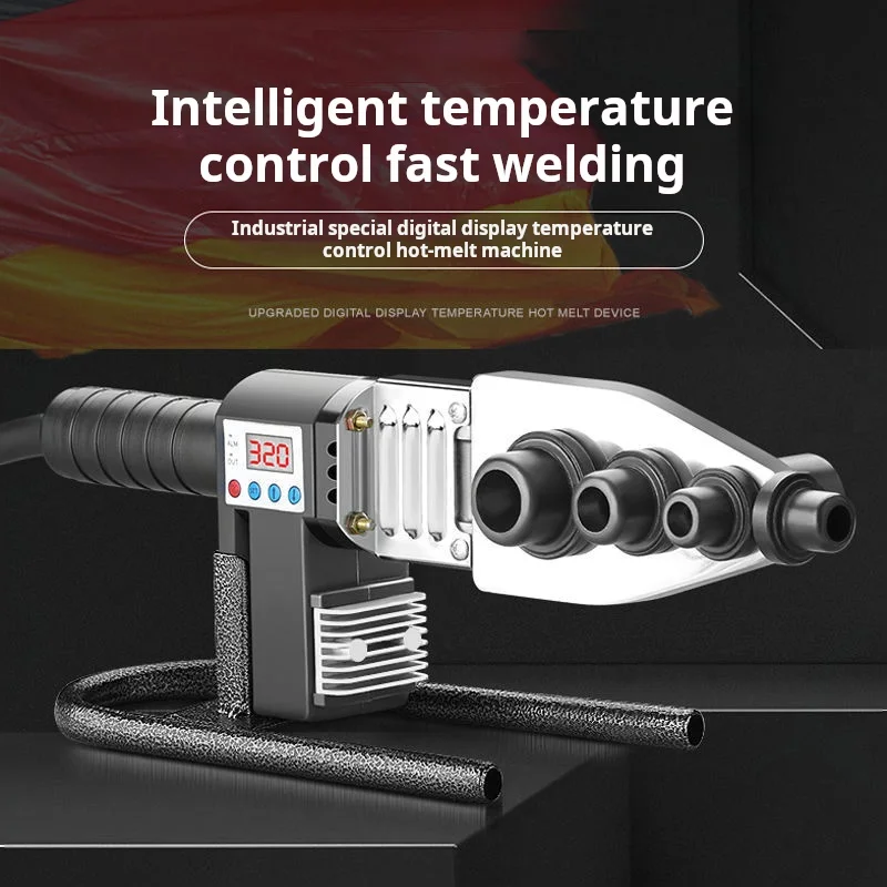 Everich D170 PPR Hot Melter Welding Tool with Digital Display Adjustable Temperature Control Fast Welding