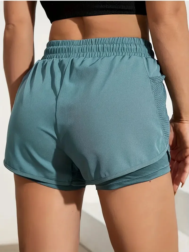 2026 Sommer Damen High-Waist Schnelltrocknende Yoga-Leggings Rutschfeste Lockere Fitness-Laufhose Atmungsaktive Outdoor-Freizeit-Sporthose – Detail 11