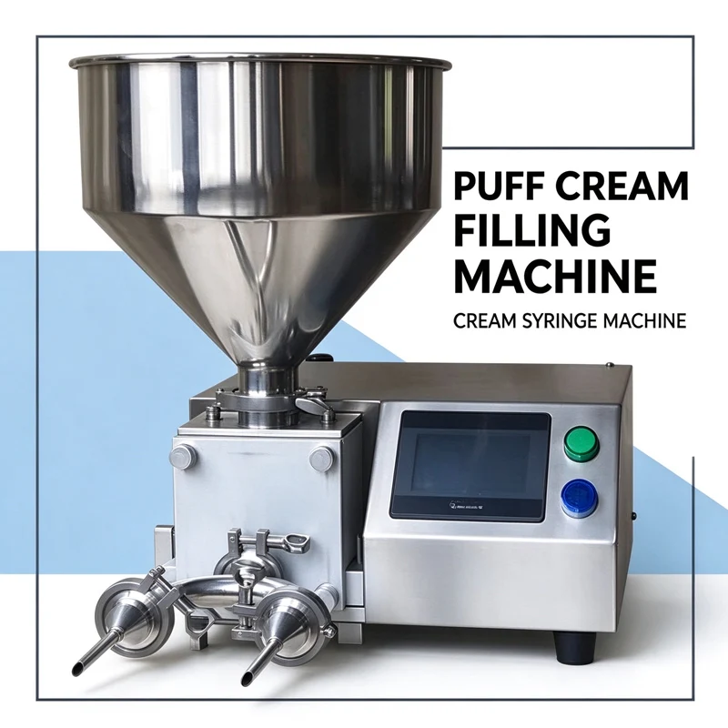 Commercial Churros Filler Puff Jam Cream Filling Machine Stainless Steel Chocolate Churro Injector Machine