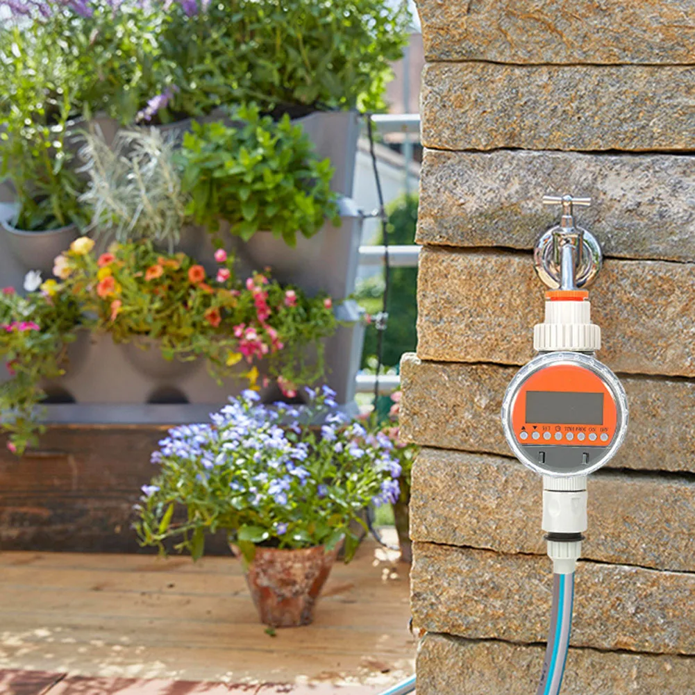 Smart Hose Timer For Effortless Watering: Save Time & Enhance Your Garden! Haus Und Garten Gardening Tools And Planting Supplies
